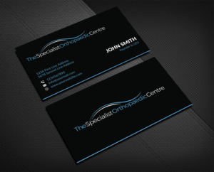 Design de Carte de Visite par Musa. A pour The Specialist Orthopaedic Centre | Design : #23027919