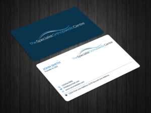 Design de Carte de Visite par Musa. A pour The Specialist Orthopaedic Centre | Design #23045381