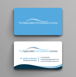 Design de Carte de Visite par dipangkarroy1996 pour The Specialist Orthopaedic Centre | Design : #23029174