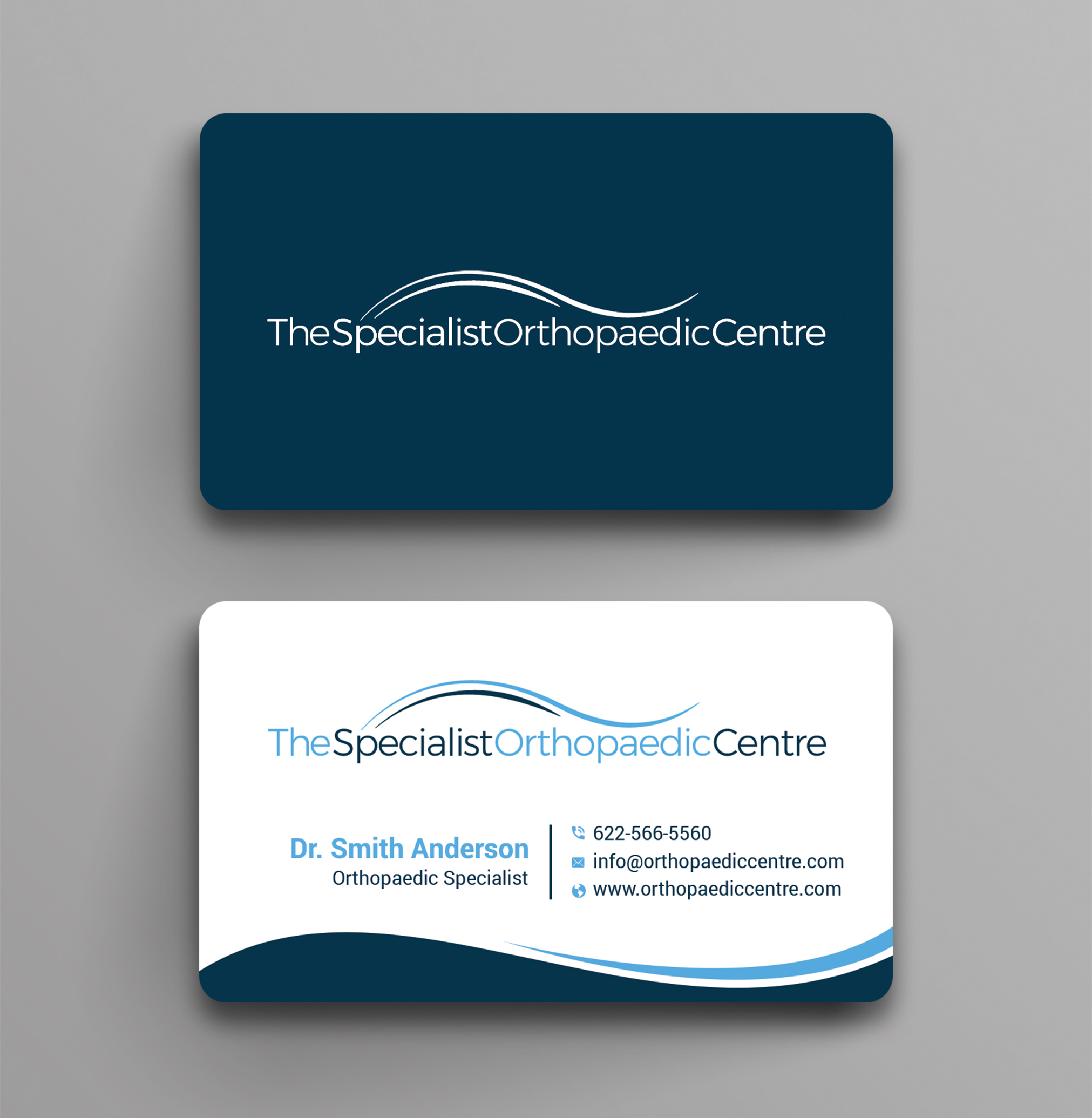Business Card Design by dipangkarroy1996 for The Specialist Orthopaedic Centre | Design #23029177