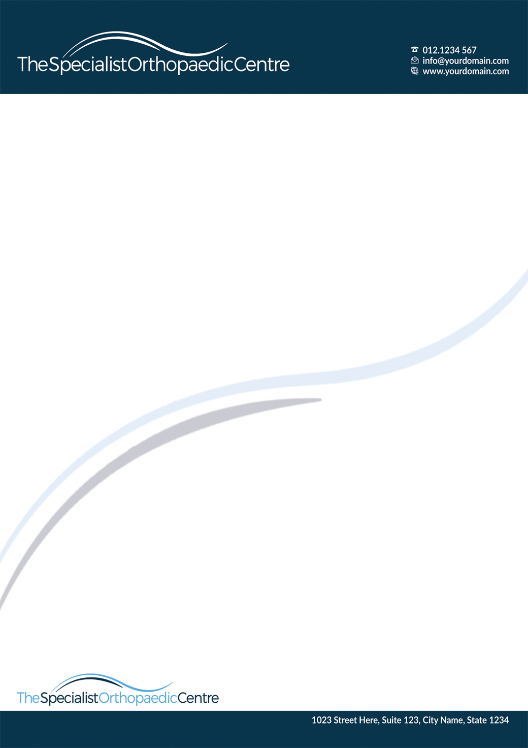 Business Card Design by Graphics Design Help for The Specialist Orthopaedic Centre | Design #23040110