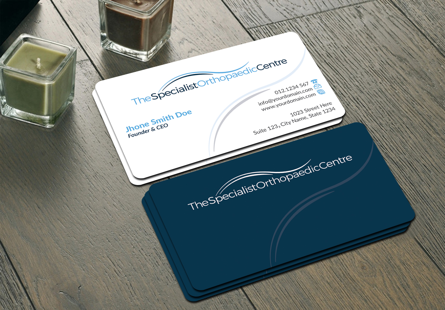 Business Card Design by Graphics Design Help for The Specialist Orthopaedic Centre | Design #23040111