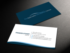 Business Card Design by DesignShout for The Specialist Orthopaedic Centre | Design: #23023668