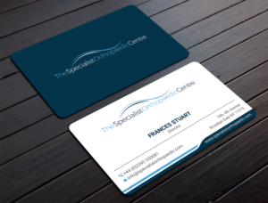 Business Card Design by DesignShout for The Specialist Orthopaedic Centre | Design: #23024419