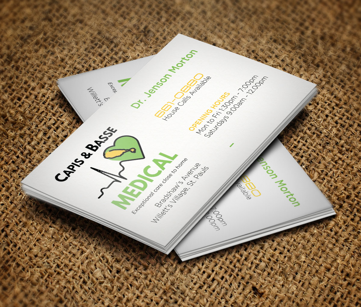 Diseño de Tarjeta de Presentación por Verified artistry (Design garden) para PrimeHealth Medical | Diseño #23026155