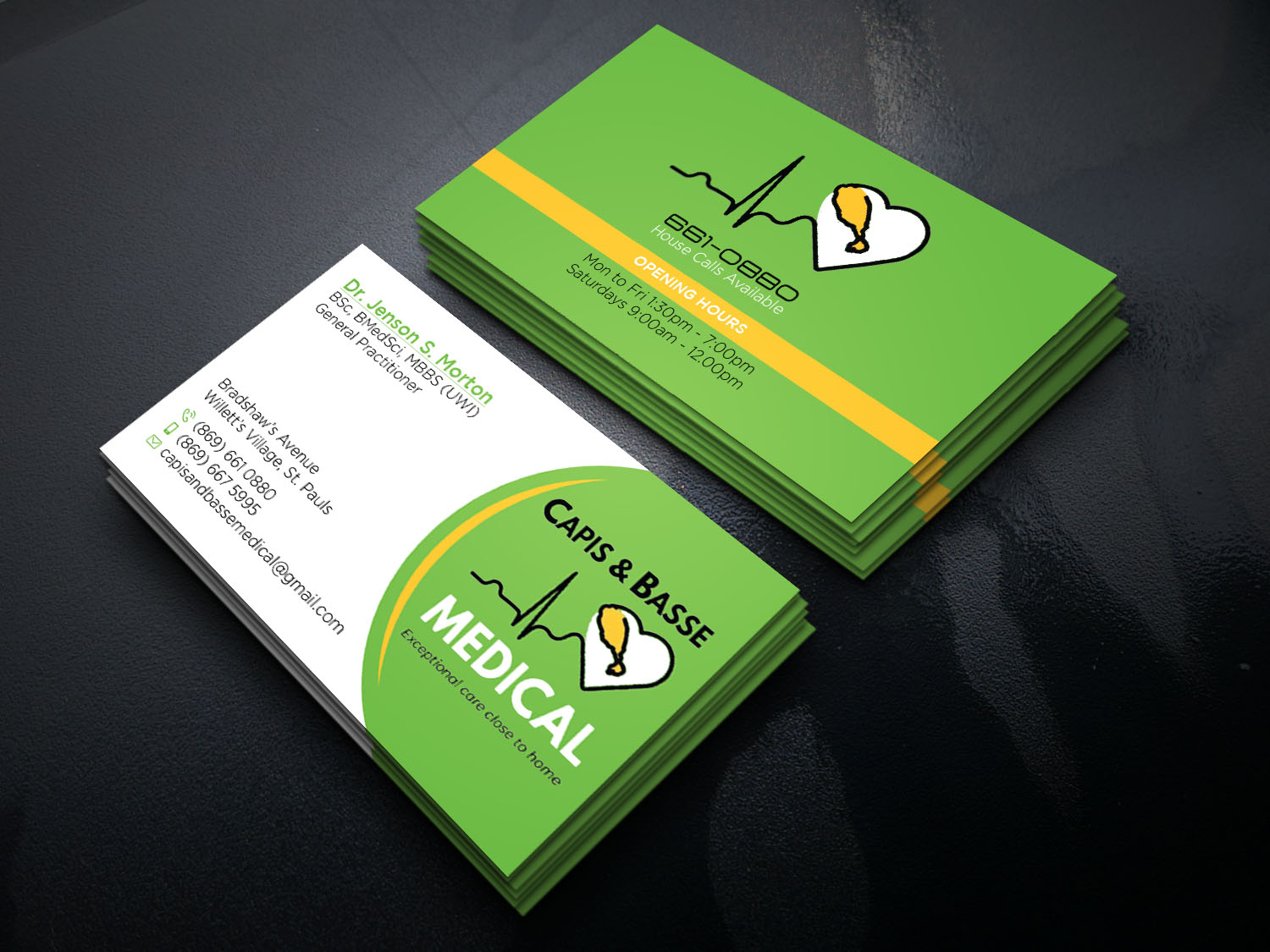 Business Card Design by Verified artistry (Design garden) for PrimeHealth Medical | Design #23048021