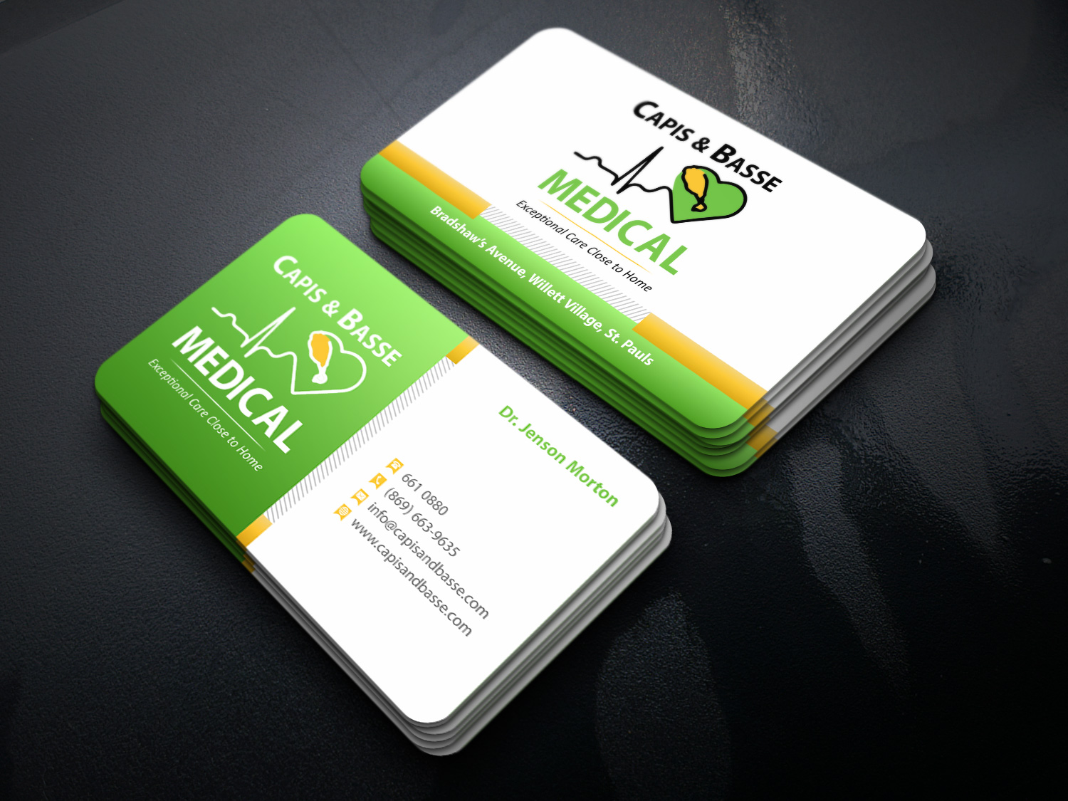 Diseño de Tarjeta de Presentación por Petter Goms para PrimeHealth Medical | Diseño #23023048