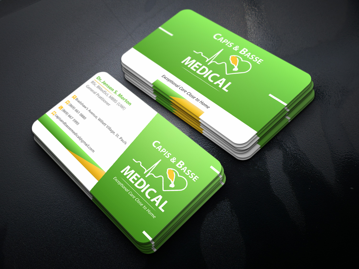 Business Card Design by Petter Goms for PrimeHealth Medical | Design #23029653