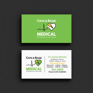 Diseño de Tarjeta de Presentación por Subhendu 3 para PrimeHealth Medical | Diseño: #23029128