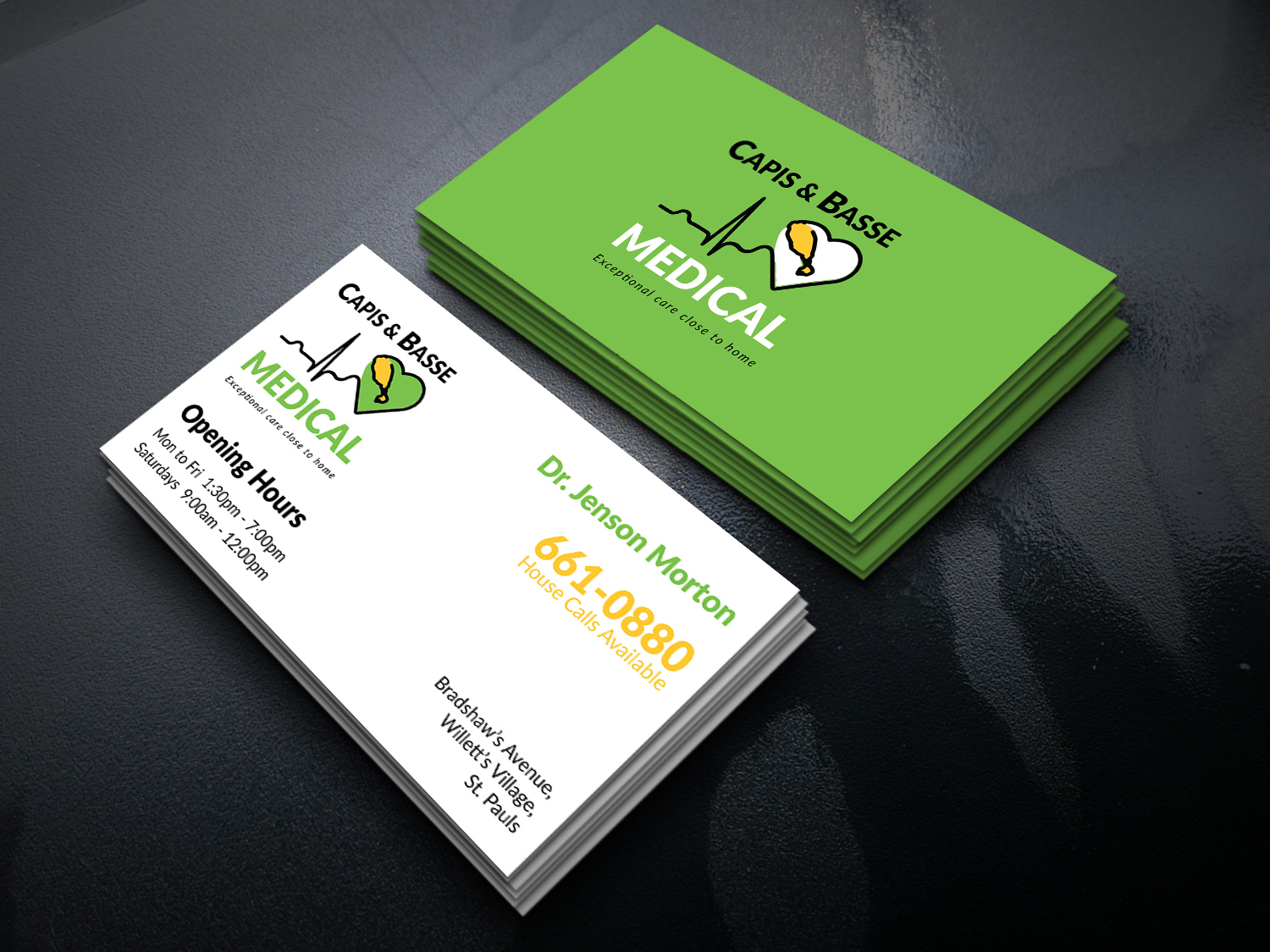 Diseño de Tarjeta de Presentación por Musa. A para PrimeHealth Medical | Diseño #23027074