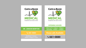 Diseño de Tarjeta de Presentación por Bonna 3 para PrimeHealth Medical | Diseño: #23022756