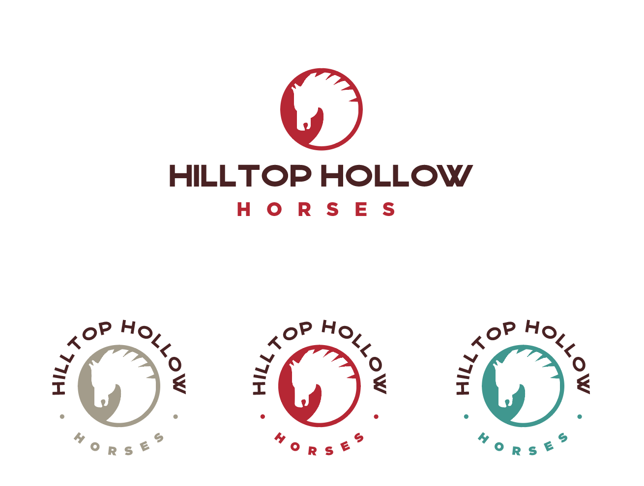 Diseño de Logo por wonderland para Hilltop Hollow Horses | Diseño #23024711
