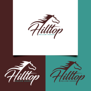 Logo-Design von brand maker für Hilltop Hollow Horses | Design #23025531