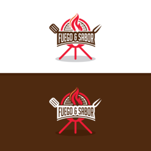 fuego & sabor | Diseño de Logo por Graphic Bricks