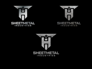 T & H Sheetmetal Industries | Logo Design by AFD