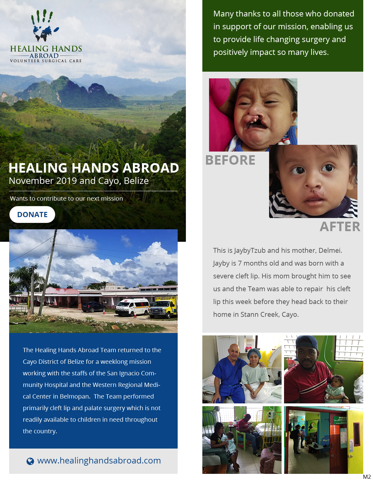Design de Newsletter par pb pour Healing Hands Abroad | Design #23038818