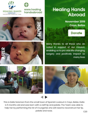 Newsletter Design by pb for Healing Hands Abroad | Design: #23038820