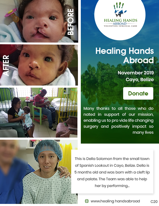 Newsletter Design by pb for Healing Hands Abroad | Design #23044852
