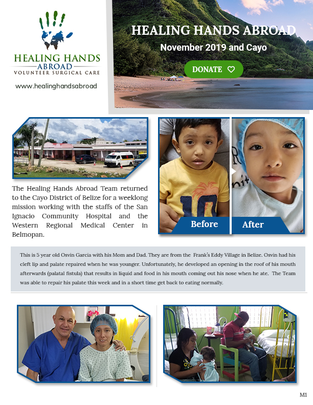 Newsletter Design by pb for Healing Hands Abroad | Design #23044854