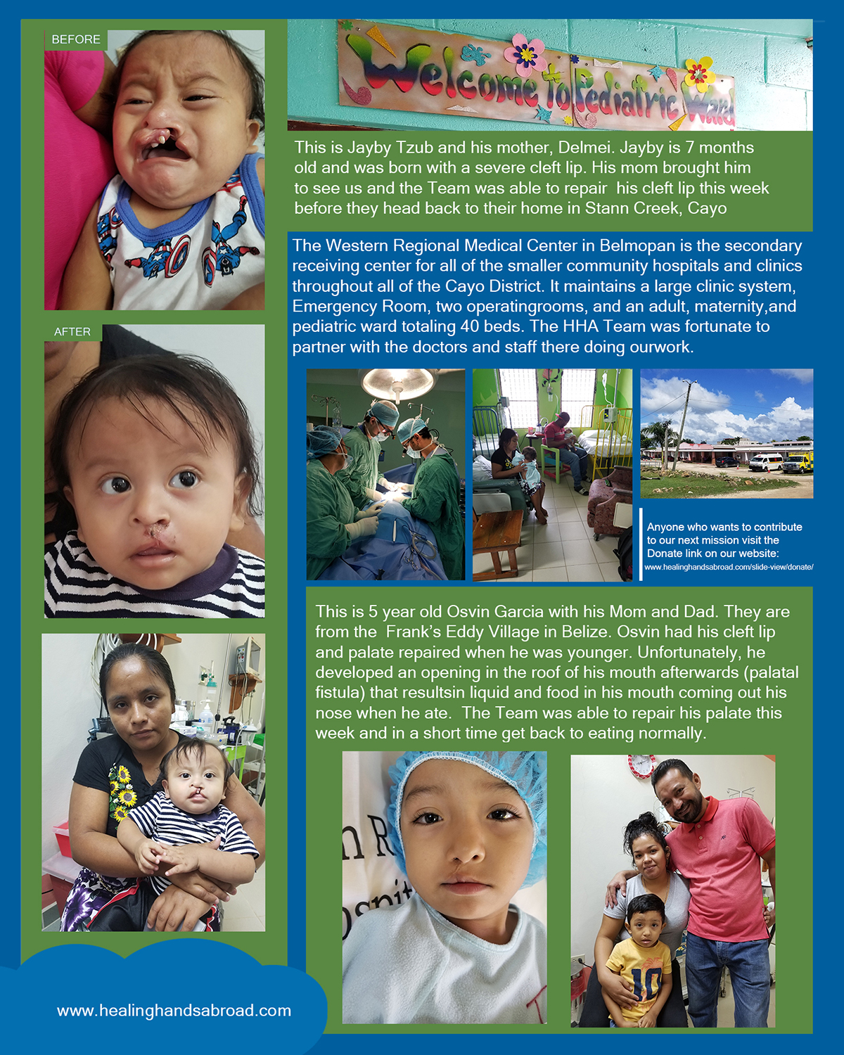 Newsletter Design by Lubaa for Healing Hands Abroad | Design #23028838