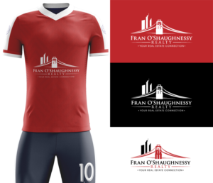 Real Estate Agent logo for a sports jersey sponsorship | T-shirt Design by HELLOCRUNK