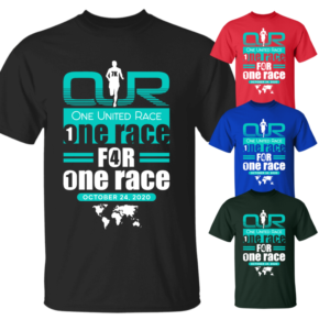 One United Race is sponsoring a 7K race | Design de T-shirt par OR-PiXEL STUDIO ™