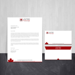 Briefkopf-Design von Creations Box 2015 für United Canada Inc. | Design: #23039587