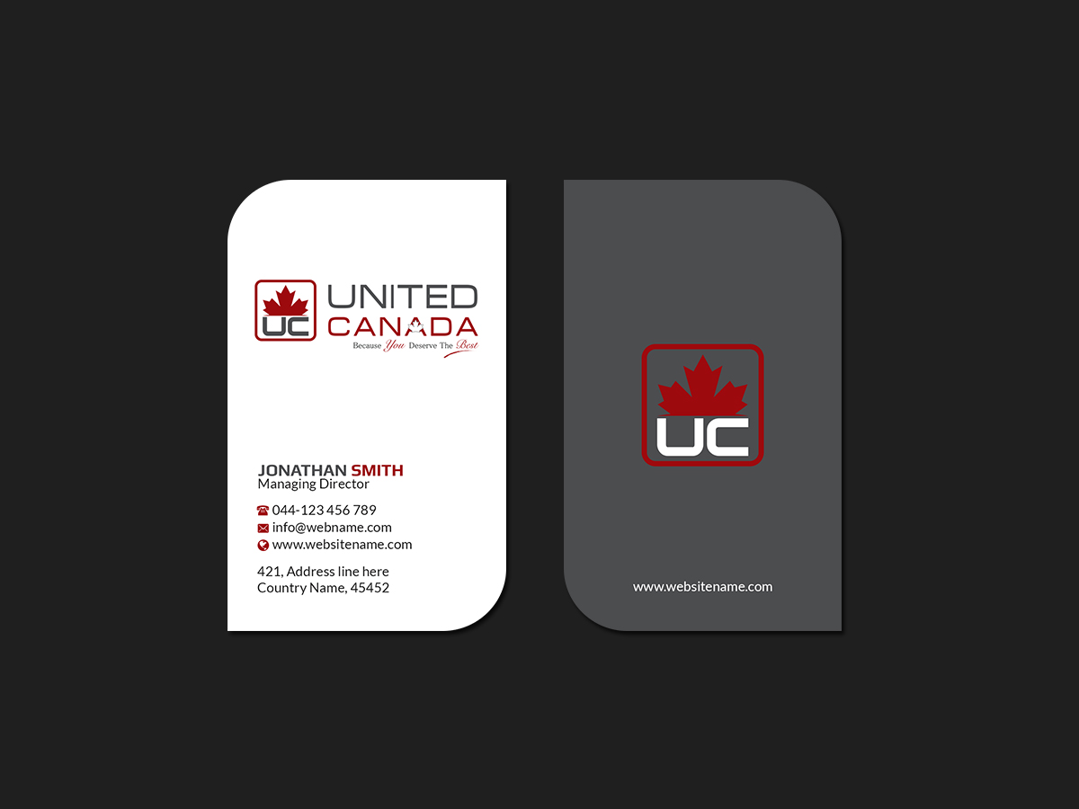 Letterhead Design by Creations Box 2015 for United Canada Inc. | Design #23046515