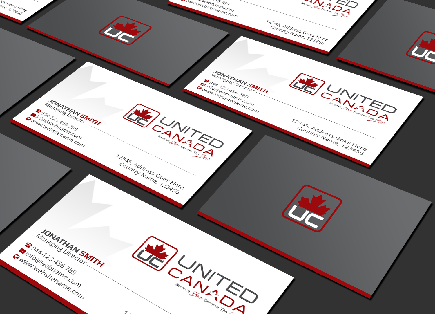 Briefkopf-Design von Creations Box 2015 für United Canada Inc. | Design #23046528