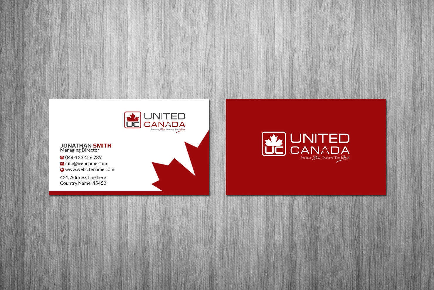 Briefkopf-Design von Creations Box 2015 für United Canada Inc. | Design #23046531