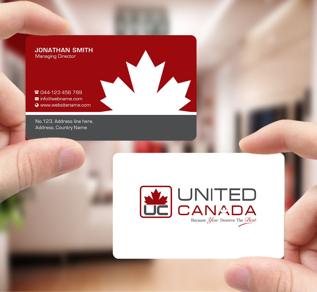Letterhead Design by Creations Box 2015 for United Canada Inc. | Design #23103248