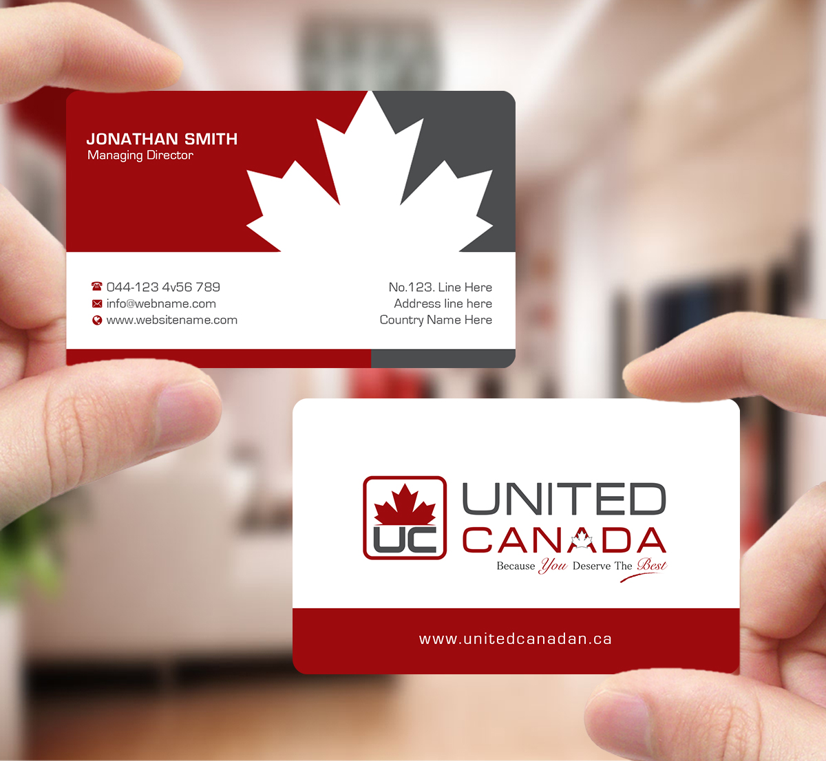 Briefkopf-Design von Creations Box 2015 für United Canada Inc. | Design #23103252
