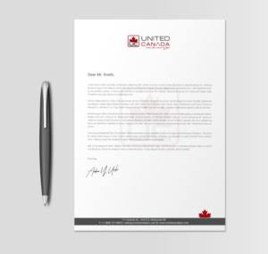 Letterhead Design by chandrayaan.creative for United Canada Inc. | Design: #23071268
