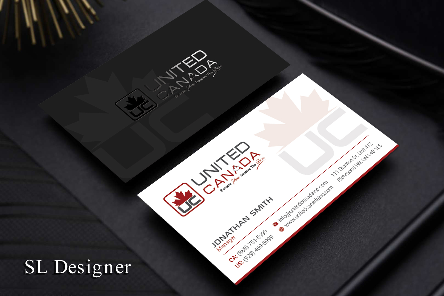 Letterhead Design by SL Designer for United Canada Inc. | Design #23281334