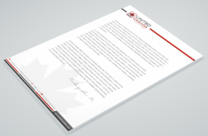 Letterhead Design by Petter Goms for United Canada Inc. | Design: #23039764