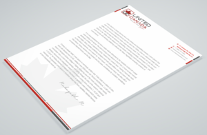 Letterhead Design by Petter Goms for United Canada Inc. | Design: #23039772