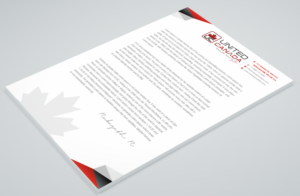 Letterhead Design by Petter Goms for United Canada Inc. | Design: #23073510