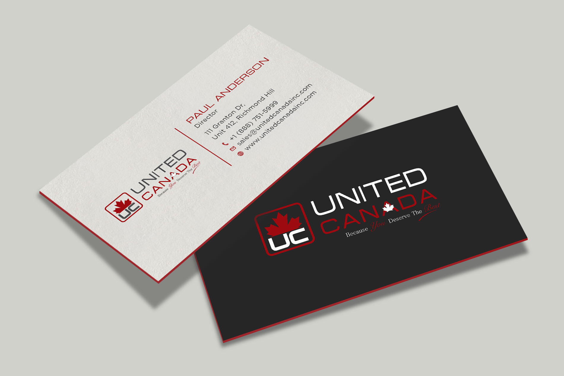 Letterhead Design by Tripti Ranjan Gain for United Canada Inc. | Design #23057572