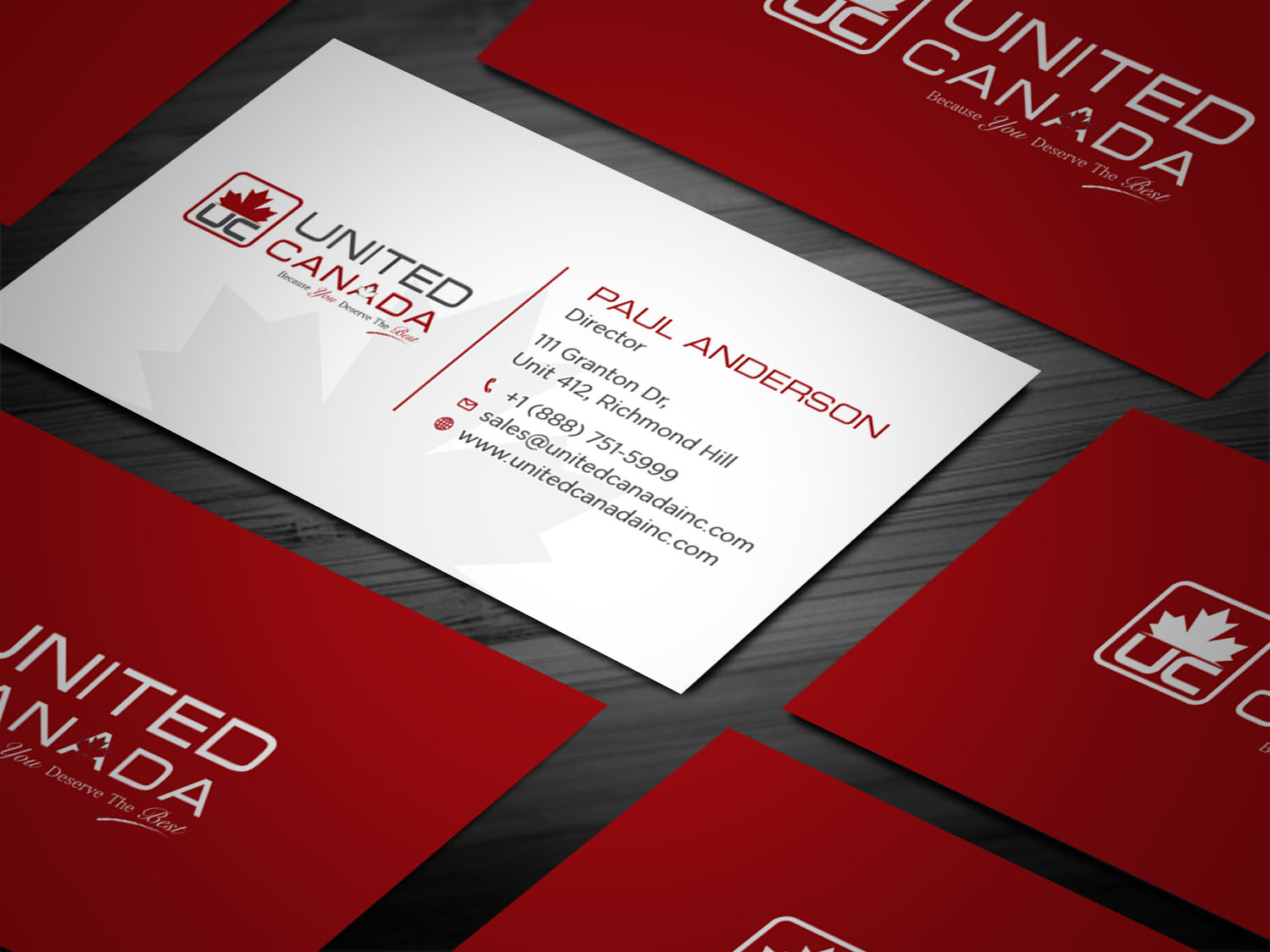 Letterhead Design by Tripti Ranjan Gain for United Canada Inc. | Design #23057573