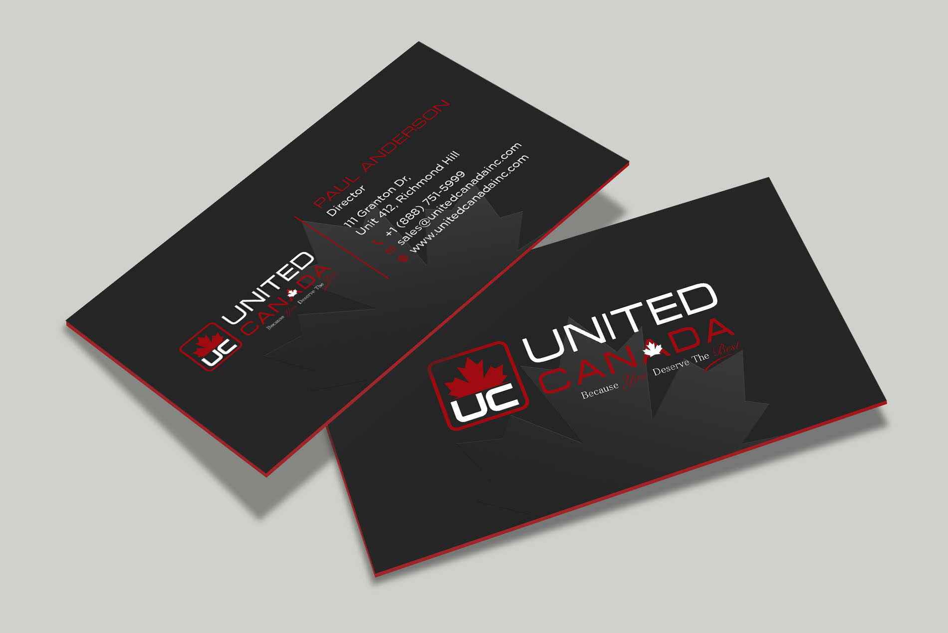 Letterhead Design by Tripti Ranjan Gain for United Canada Inc. | Design #23057574