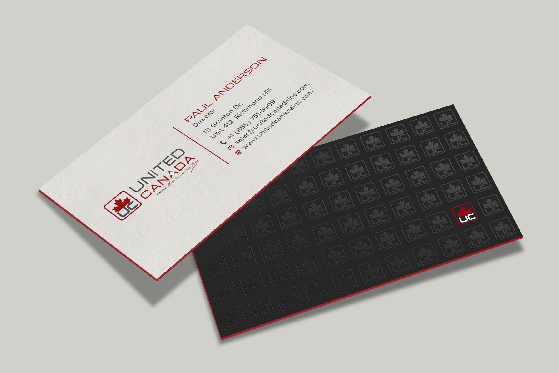 Letterhead Design by Tripti Ranjan Gain for United Canada Inc. | Design #23057577