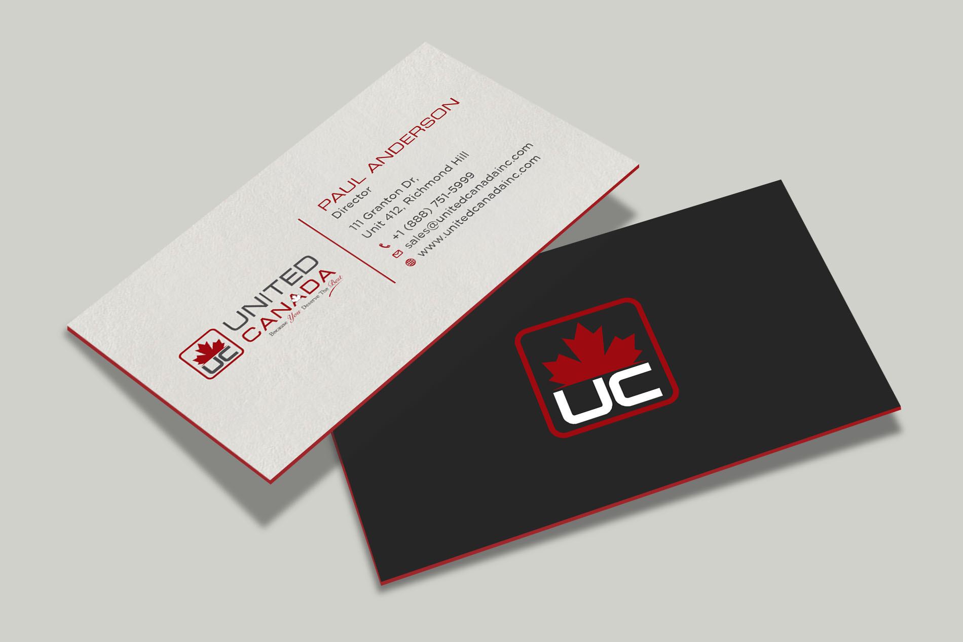 Letterhead Design by Tripti Ranjan Gain for United Canada Inc. | Design #23057578