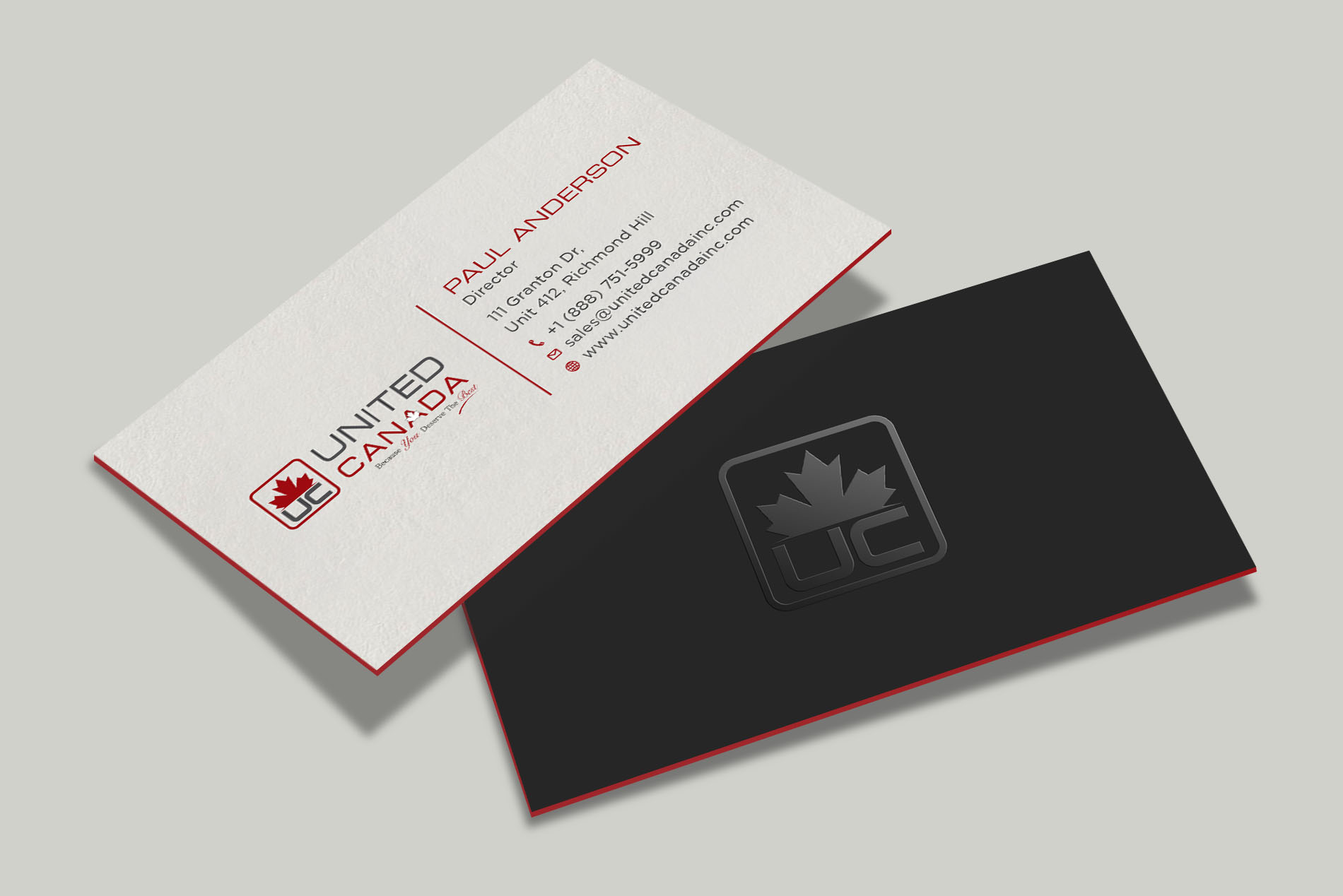 Letterhead Design by Tripti Ranjan Gain for United Canada Inc. | Design #23057581