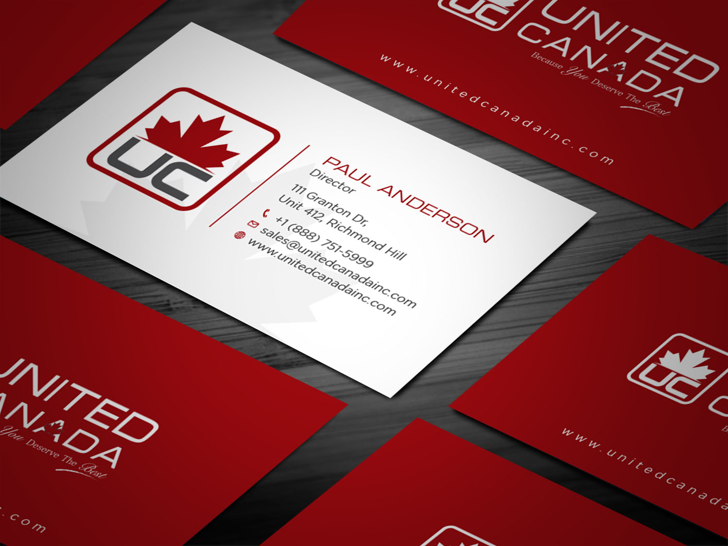 Letterhead Design by Tripti Ranjan Gain for United Canada Inc. | Design #23057587