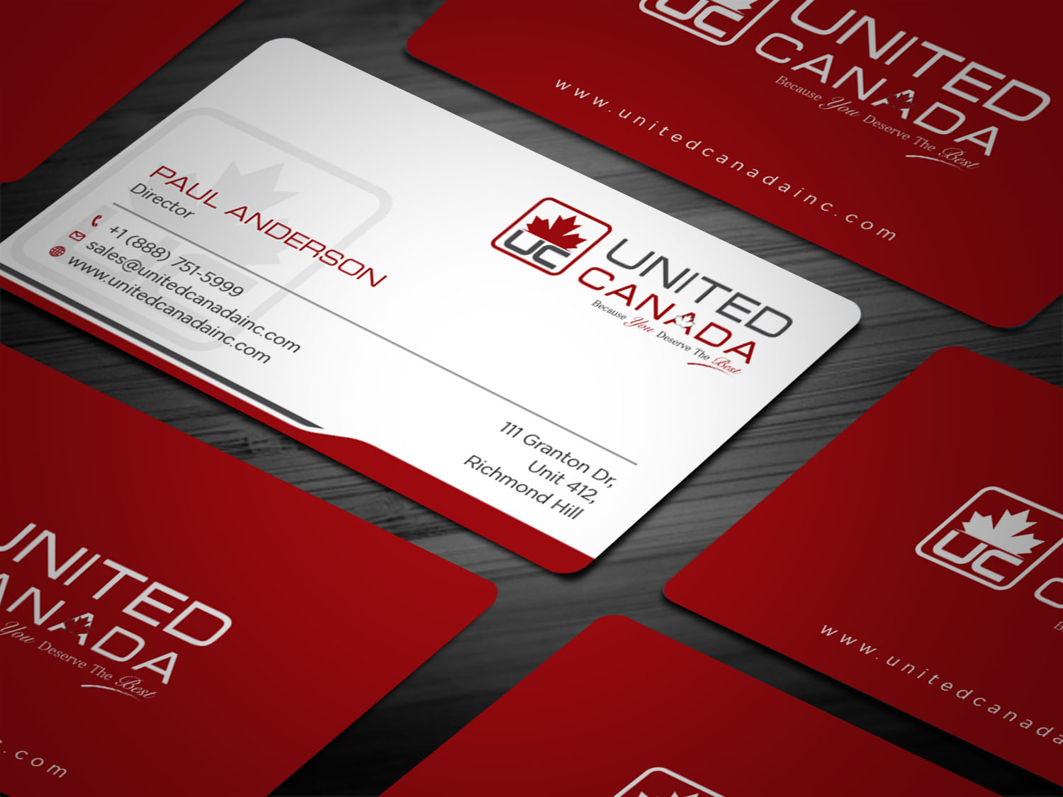 Letterhead Design by Tripti Ranjan Gain for United Canada Inc. | Design #23057588