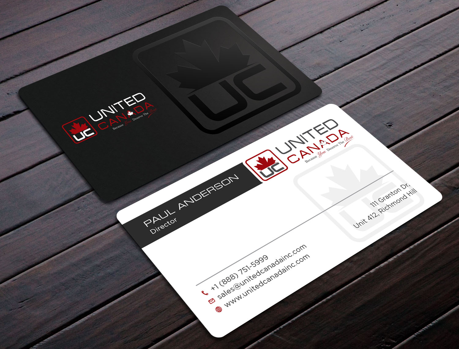 Letterhead Design by Tripti Ranjan Gain for United Canada Inc. | Design #23057590