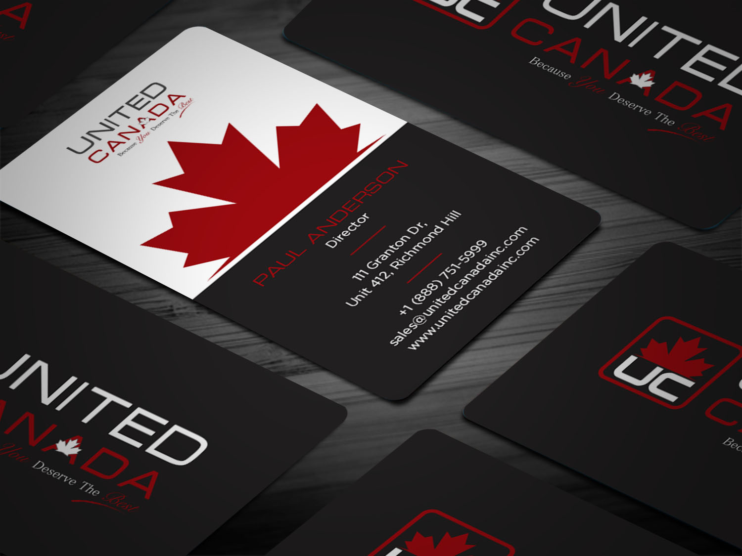 Letterhead Design by Tripti Ranjan Gain for United Canada Inc. | Design #23057595