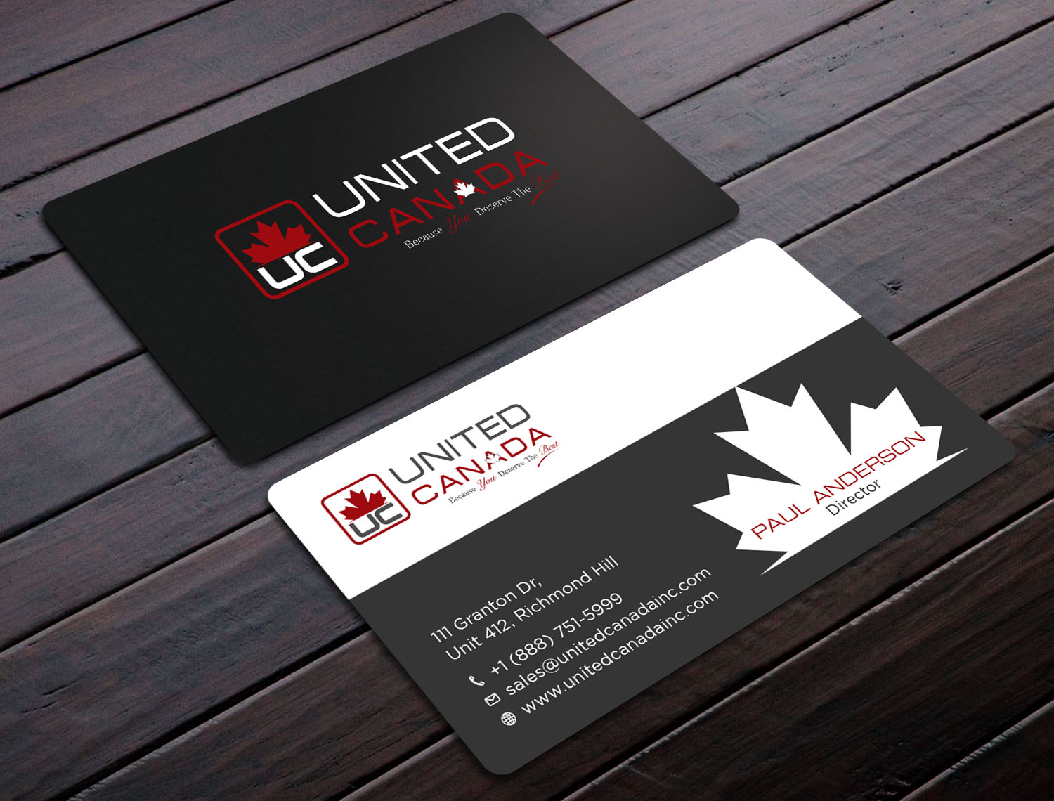 Letterhead Design by Tripti Ranjan Gain for United Canada Inc. | Design #23057596