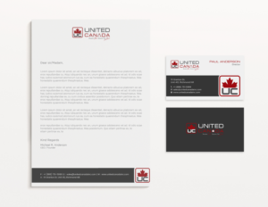 Letterhead Design by Tripti Ranjan Gain for United Canada Inc. | Design: #23058643