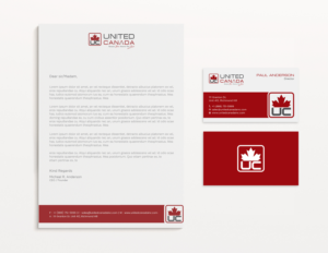 Letterhead Design by Tripti Ranjan Gain for United Canada Inc. | Design: #23058645